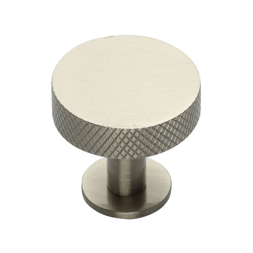 KNURLED DISK CUPBOARD DOOR KNOB